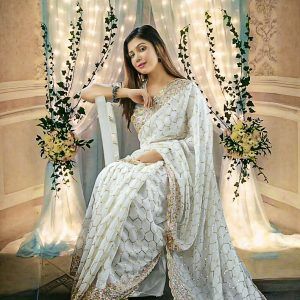 Latest Designer Georgette Saree